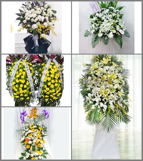 湖南长沙芙蓉区朝阳街街道五一东村社区白事花篮预定